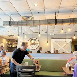 First Watch - Dining area with main lighting fixture