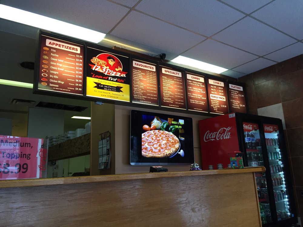 123 PIZZA Updated July 2024 511 33rd Street W, Saskatoon