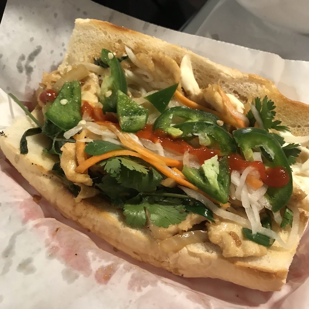Cre-Asian - Lemongrass chicken bahn mi - Vietnamese Near Me - South Bend, Indiana Cre-Asian - Lemongrass chicken bahn mi - Vietnamese Near Me - South Bend, Indiana