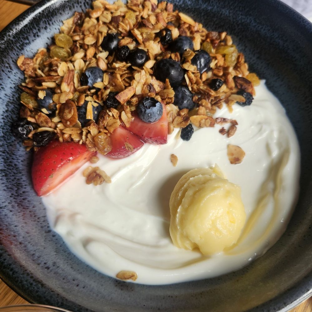 Salt Yard Cafe & Bar - Lemon curd yogurt - New American Near Me - Portland, Maine Salt Yard Cafe & Bar - Lemon curd yogurt - New American Near Me - Portland, Maine