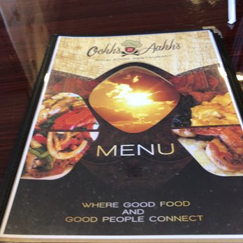 Oohh's and Aahh's - Menu - American Near Me - Washington, DC, District of Columbia