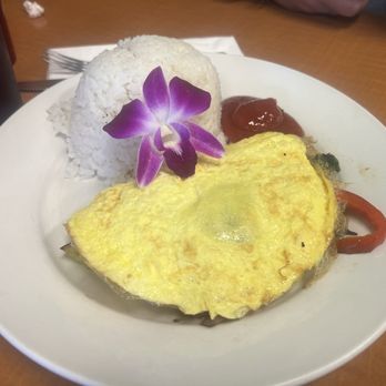 Guieb Cafe - Vegetarian omelette - New American Near Me - Honolulu, Hawaii Guieb Cafe - Vegetarian omelette - New American Near Me - Honolulu, Hawaii