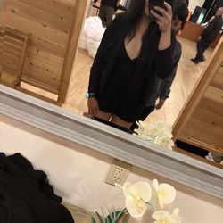 This time, not a bathroom selfie, buuuuut the mirror between the bathroom and baby changing room.