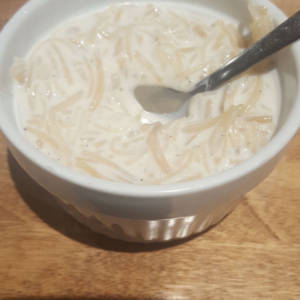 Chimney Fresh - Samiya paysam ..basically vermacilli, sago, milk, condensed milk, raisins and a hint of nutmeg...uts Delish! - Indian Near Me - Mississauga, Ontario