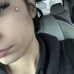 dermal piercing dermal piercing