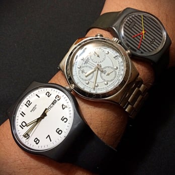 Swatch - Swatch: Twice Again, Irony Rough & Rugged, Pinstripe - Watches Near Me - Las Vegas, Nevada Swatch - Swatch: Twice Again, Irony Rough & Rugged, Pinstripe - Watches Near Me - Las Vegas, Nevada