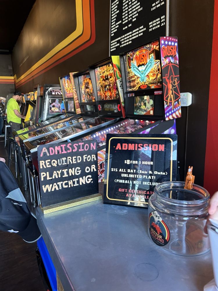 Vector Volcano Arcade