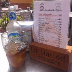 Llar del Pescador - Carta en terraza