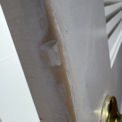 Another chipped area on the door
