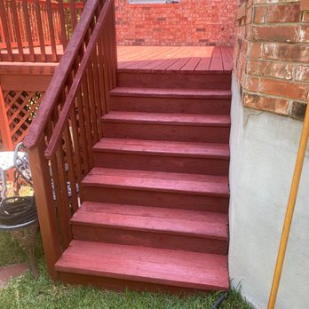 BHB Trade - a close up of a wooden staircase - Roofing Near Me BHB Trade - a close up of a wooden staircase - Roofing Near Me