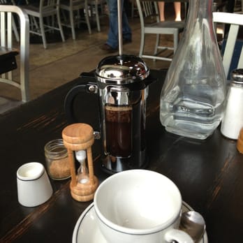 Woodberry Kitchen - French press with a timer! - American Near Me - Baltimore, Maryland Woodberry Kitchen - French press with a timer! - American Near Me - Baltimore, Maryland