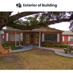 Pass Christian Health and Rehabilitation Center - Front of the building has one of the oldest live oaks on the coast.