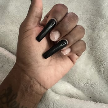 Lashed & Polished - 2 Of The 3 Nails That Cracked So I Just Took Them Off - Eyelash Service Near Me - Las Vegas, Nevada