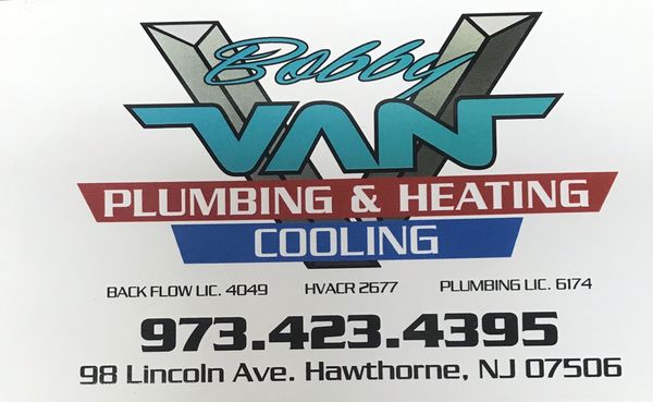 Bobby Van Plumbing Heating & Cooling Logo