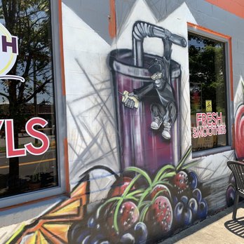 Smooth Monkey - the outside of a smoothie shop - Acai Bowls Near Me - Charlotte, North Carolina Smooth Monkey - the outside of a smoothie shop - Acai Bowls Near Me - Charlotte, North Carolina