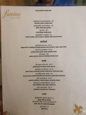 Menu photo 5 Fiorino Philadelphia, PA Menu photo 5 Fiorino Philadelphia, PA