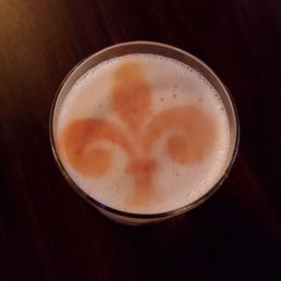 A whiskey cocktail. Original from the bartender.