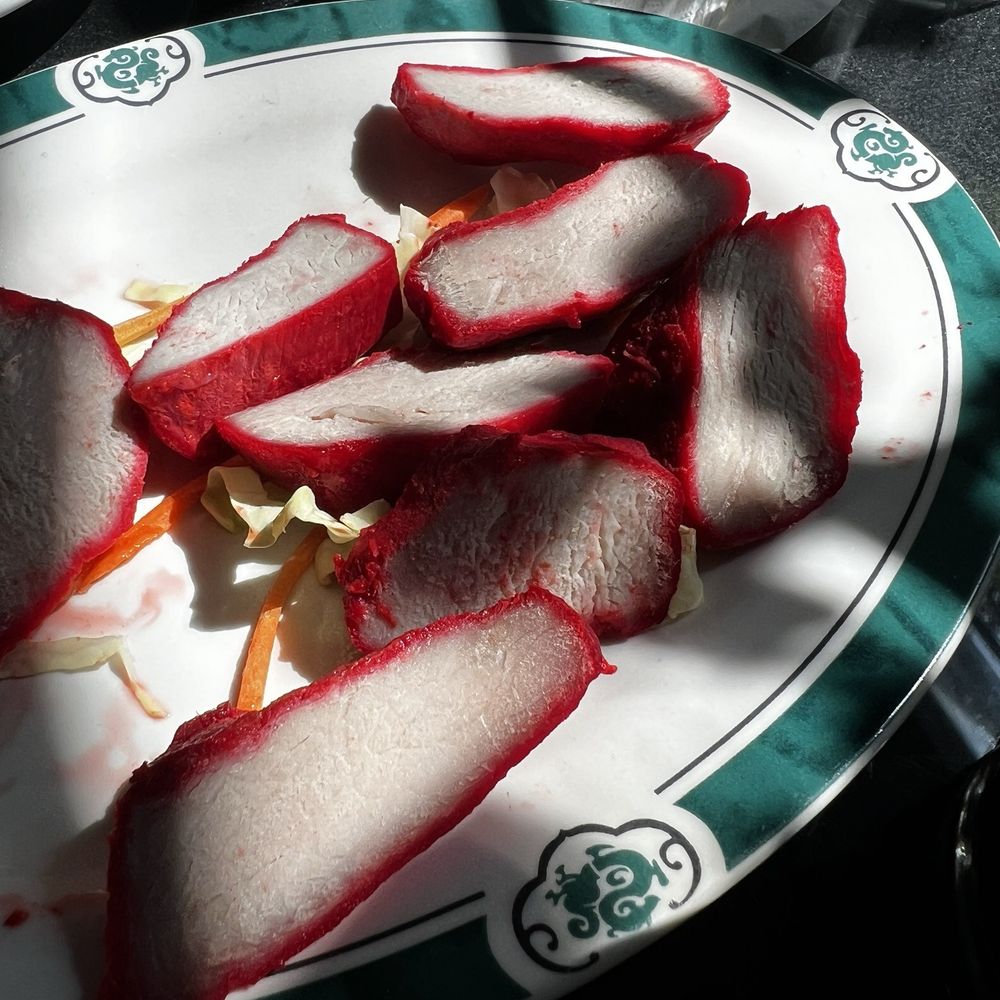 Barbecued pork ends Barbecued pork ends