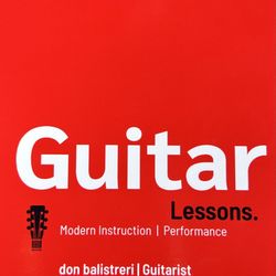 Don Balistreri Guitarist - Our business flyer