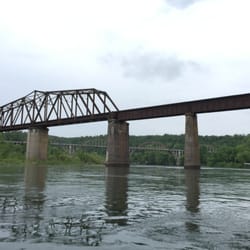 White River Campground & Cabins - Railroad Bridge - Cotter, AR