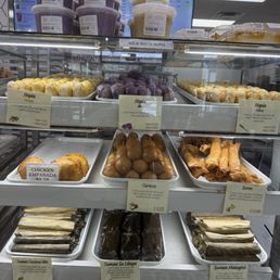 Freshly prepared desserts