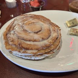 Cinnamon roll pancakes!! Cinnamon roll pancakes!!