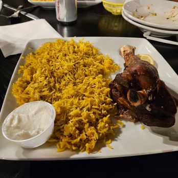 Lemon And Thyme - leg of lamb with rice - Mediterranean Near Me - Lowell, Massachusetts