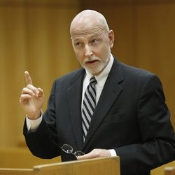 Duke Fagan - Arguing before the Circuit Court.