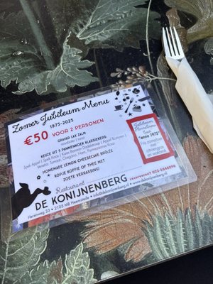 Menu photo 4 De Konijnenberg Heemstede, NH