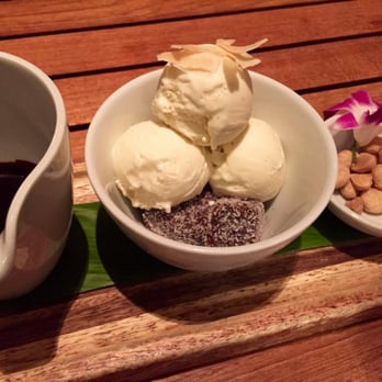 Ka'ana Kitchen - Coconut sundae - Asian Fusion Near Me - Wailea, Hawaii