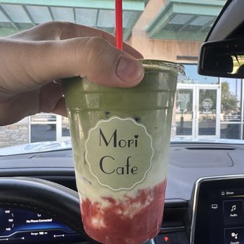 Mori cafe - Strawberry matcha extra strawberry - Coffee & Tea Near Me - Gilbert, Arizona Mori cafe - Strawberry matcha extra strawberry - Coffee & Tea Near Me - Gilbert, Arizona