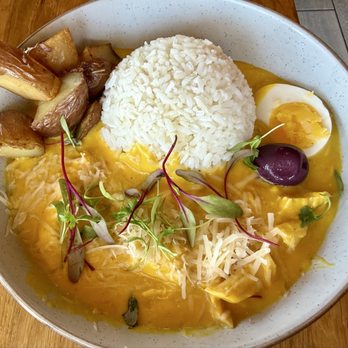 Mi Pisco Peruvian Restaurant - AJI DE GALLINA - Peruvian Near Me - Portland, Oregon