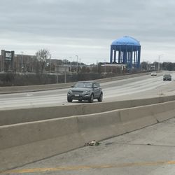 Wauwatosa Water Tower - Coming from the north, south on 45