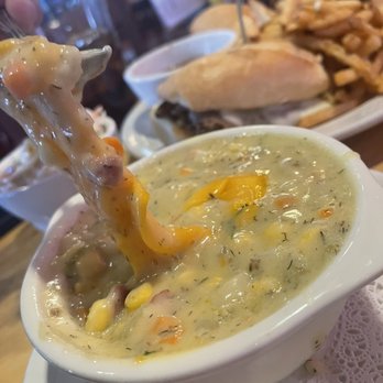 The Silver Dollar Bar & Grill - Wort Famous Corn Chowder Soup - American Near Me - Jackson, Wyoming The Silver Dollar Bar & Grill - Wort Famous Corn Chowder Soup - American Near Me - Jackson, Wyoming
