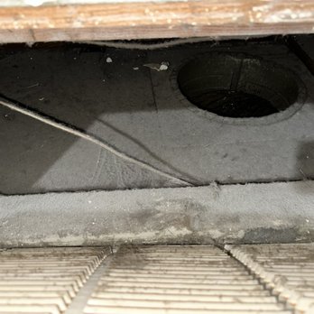 Premium Air Duct Cleaning - Before: return duct covered in dust - Air Duct Cleaning Near Me Premium Air Duct Cleaning - Before: return duct covered in dust - Air Duct Cleaning Near Me