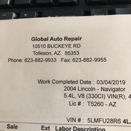 Global for your auto needs. Global for your auto needs.