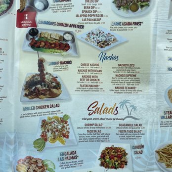 Las Palmas 4 Mexican Restaurant - Appetizers and Salads - Mexican Near Me - Virginia Beach, Virginia Las Palmas 4 Mexican Restaurant - Appetizers and Salads - Mexican Near Me - Virginia Beach, Virginia
