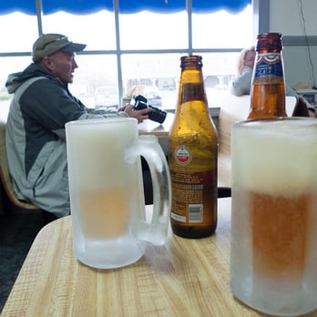 New England Pizza - Beer is served in frosty mugs - Pizza Near Me - Chatham, Massachusetts New England Pizza - Beer is served in frosty mugs - Pizza Near Me - Chatham, Massachusetts