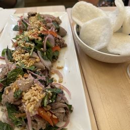 Rare Beef Salad / Salade De Bœuf Saignant