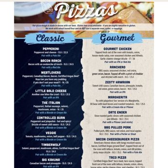 Bron Yr Aur - The menu is available by scanning a QR code on the middle of the table. - Pizza Near Me - Naches, Washington