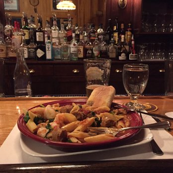 Turtle Island Cafe - Pasta, white beans, hot sausage and shrimp. - Cafes Near Me - Willsboro, New York Turtle Island Cafe - Pasta, white beans, hot sausage and shrimp. - Cafes Near Me - Willsboro, New York