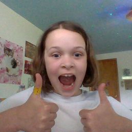 me saying yeah!