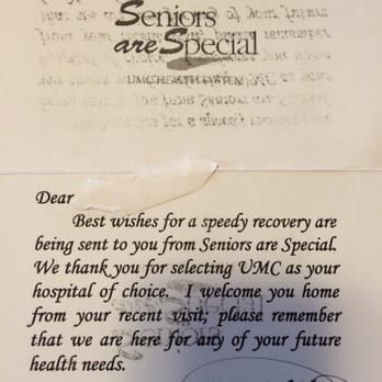 UMC Health System - Personalized message to seniors who have been treated at UMC - Hospitals Near Me - Lubbock, Texas UMC Health System - Personalized message to seniors who have been treated at UMC - Hospitals Near Me - Lubbock, Texas