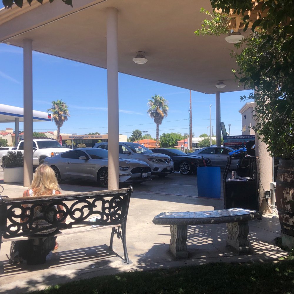 The car wash line The car wash line