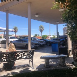 The car wash line The car wash line