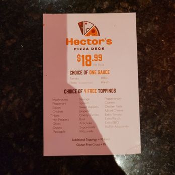 Hector's Pizza Deck - Pizza Near Me - Pala, California Hector's Pizza Deck - Pizza Near Me - Pala, California
