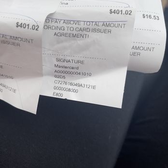 Thai Table - The receipts.... Good lord - Thai Near Me - Whittier, California