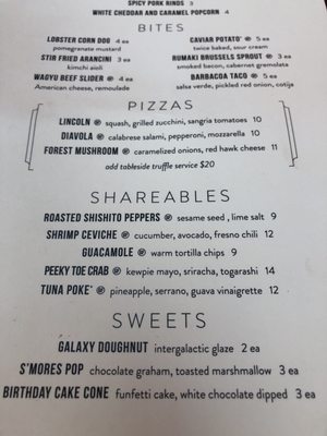 Menu photo 5 Lincoln Social Rooftop Columbus, OH