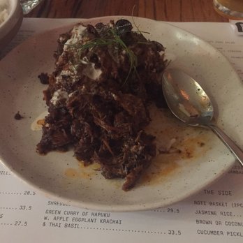 Chin Chin - The Redang wagyu beef curry with coriander and coconut. Its enough food to feed 2 people, if you want to share. - Asian Fusion Near Me - Melbourne, VIC Chin Chin - The Redang wagyu beef curry with coriander and coconut. Its enough food to feed 2 people, if you want to share. - Asian Fusion Near Me - Melbourne, VIC
