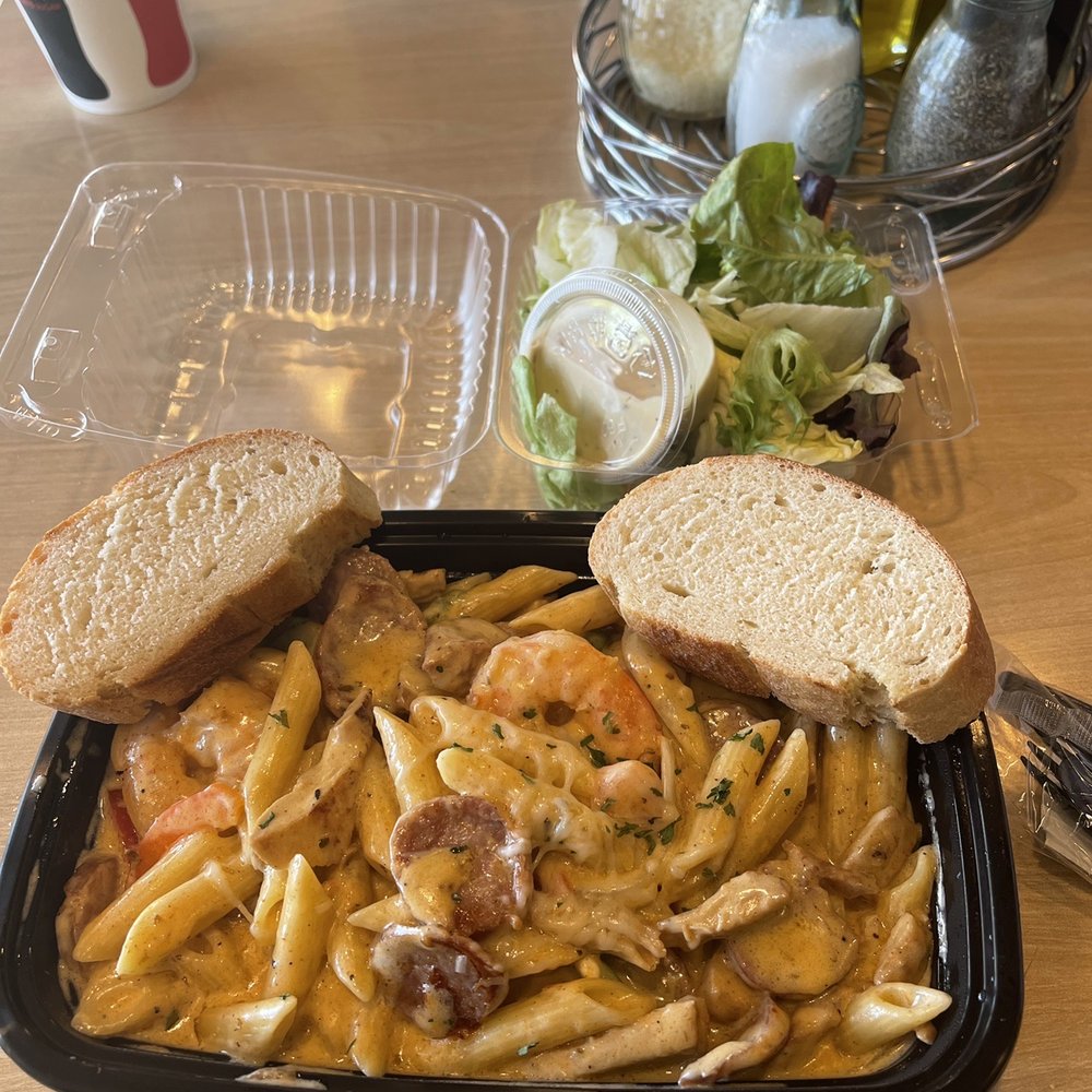 Pasta Pronto - Cajun Jambalaya Pasta - Italian Near Me - Beaverton, Oregon Pasta Pronto - Cajun Jambalaya Pasta - Italian Near Me - Beaverton, Oregon